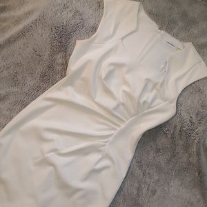 White Business Dress